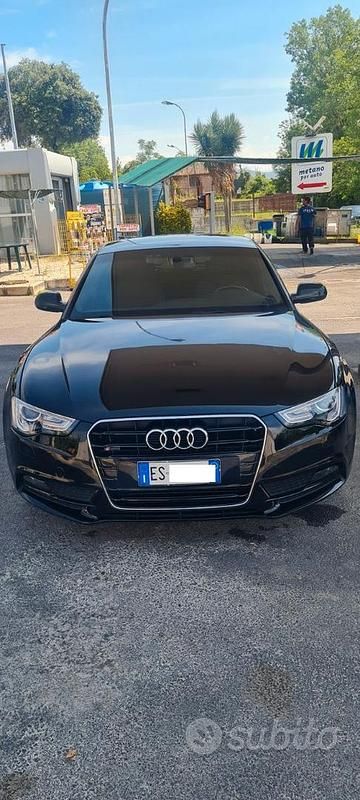 Usata Audi A5 177 CV (130 kW) 2013 Nero Berlina