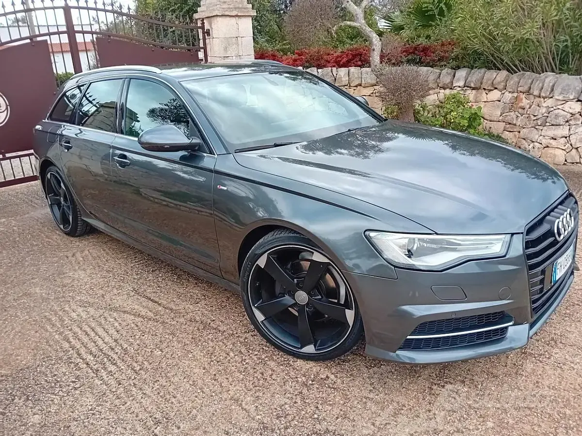 Usata Audi A6 S-Line 190 CV (139 kW) 2017 Grigio Station wagon