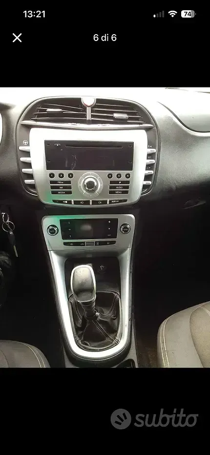 Usata Lancia Delta 120 CV (88 kW) 2014 Grigio Utilitaria