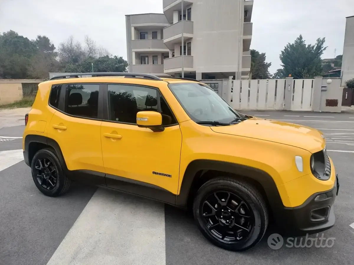 Usata Jeep Renegade 105 CV (77 kW) 2018 Giallo SUV