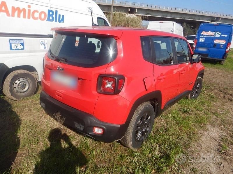 Usata Jeep Renegade Longitude 131 CV (96 kW) 2022 Rosso SUV