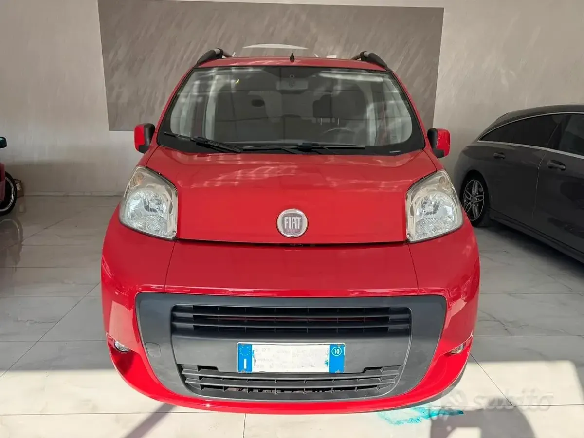 Usata Fiat Qubo Dynamic 77 CV (56 kW) 2010 Rosso Monovolume