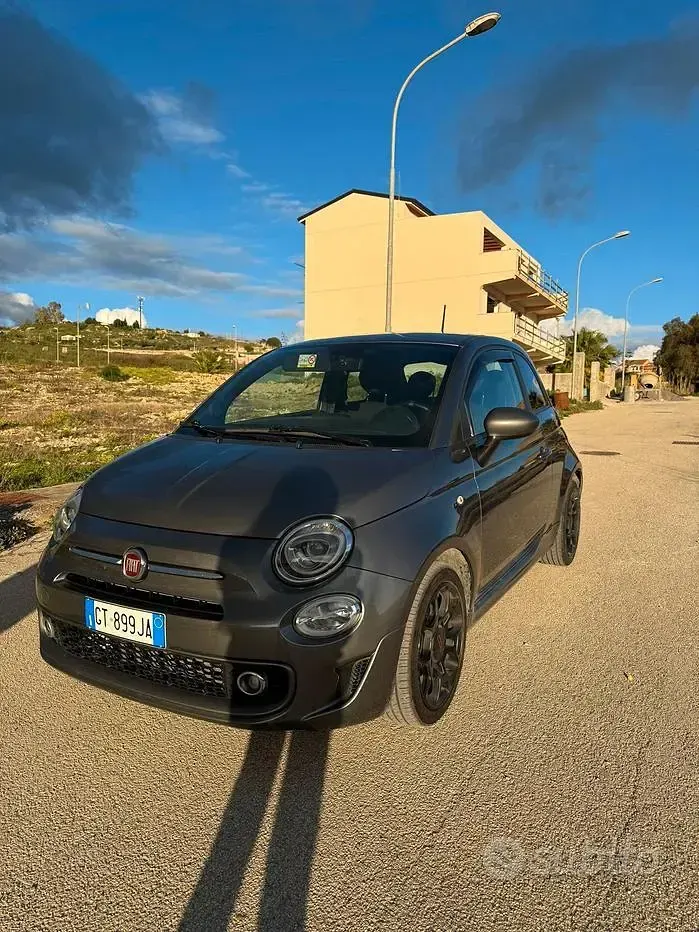 Usata Fiat 500S 95 CV (69 kW) 2017 Grigio Berlina