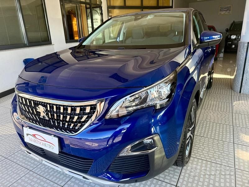 Usata Peugeot 3008 Allure 130 CV (95 kW) 2020 Blu SUV
