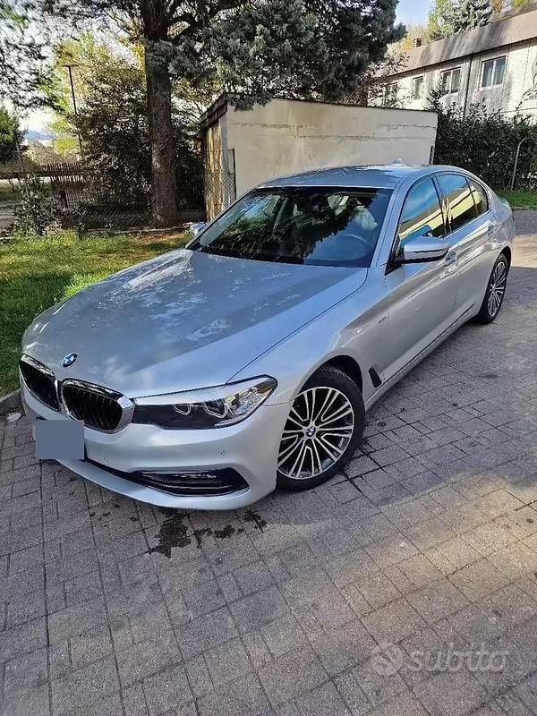 Usata BMW 520 Sport Line 2018 Grigio Berlina