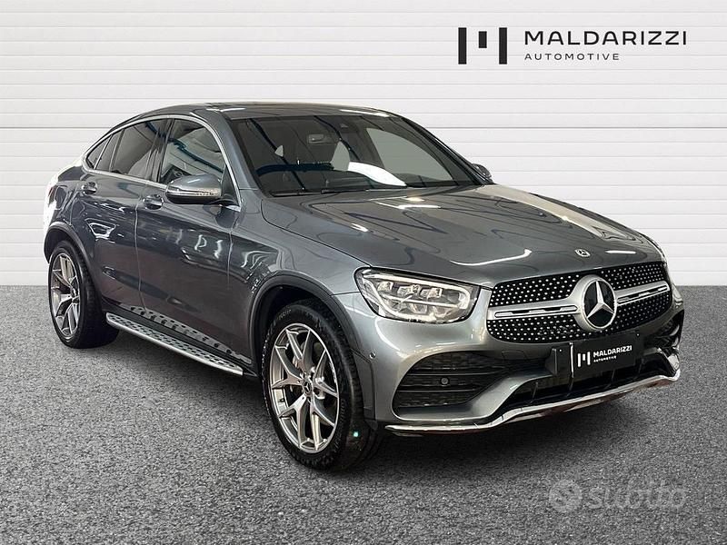 Usata Mercedes GLC220 Premium Plus 194 CV (142 kW) 2022 Grigio Coupé