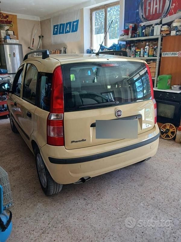 Usata Fiat Panda 60 CV (44 kW) 2008 Giallo Utilitaria