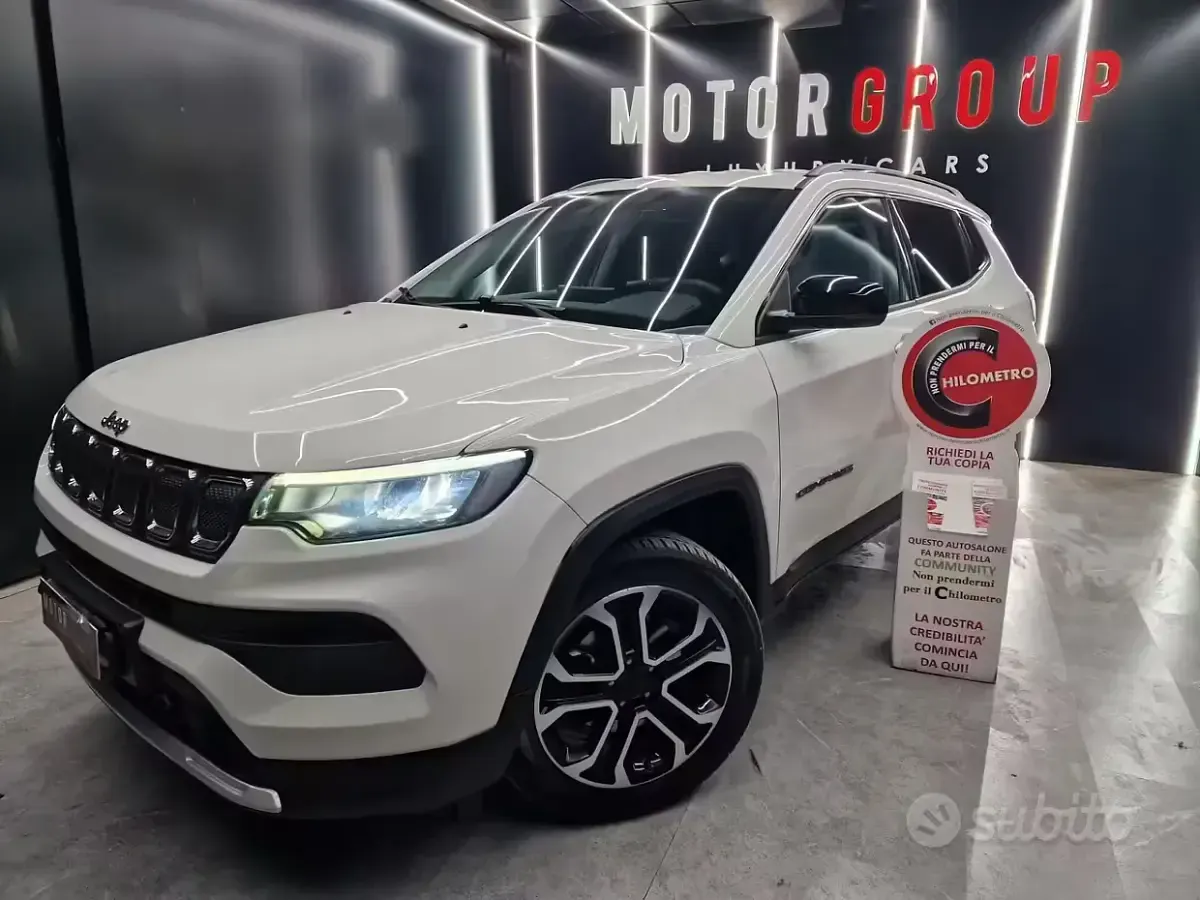 Usata Jeep Compass Limited 131 CV (96 kW) 2022 Bianco SUV
