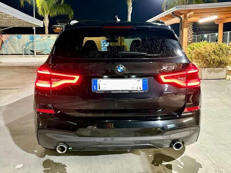 Usata BMW X3 M Sport 190 CV (139 kW) 2018 Nero SUV
