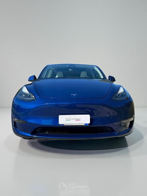 Usata Tesla Model Y Long Range AWD 378 kW (514 CV) 2022 Blu/azzurro(met.) SUV