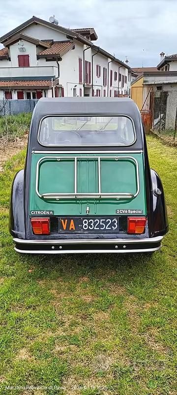 Usata Citroën 2CV 1970 Verde Berlina