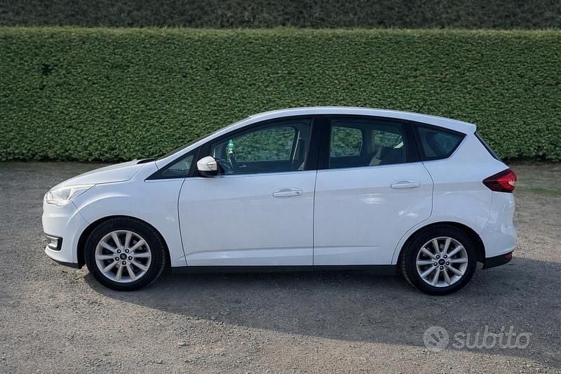 Usata Ford C-MAX Titanium X 120 CV (88 kW) 2016 Bianco Monovolume