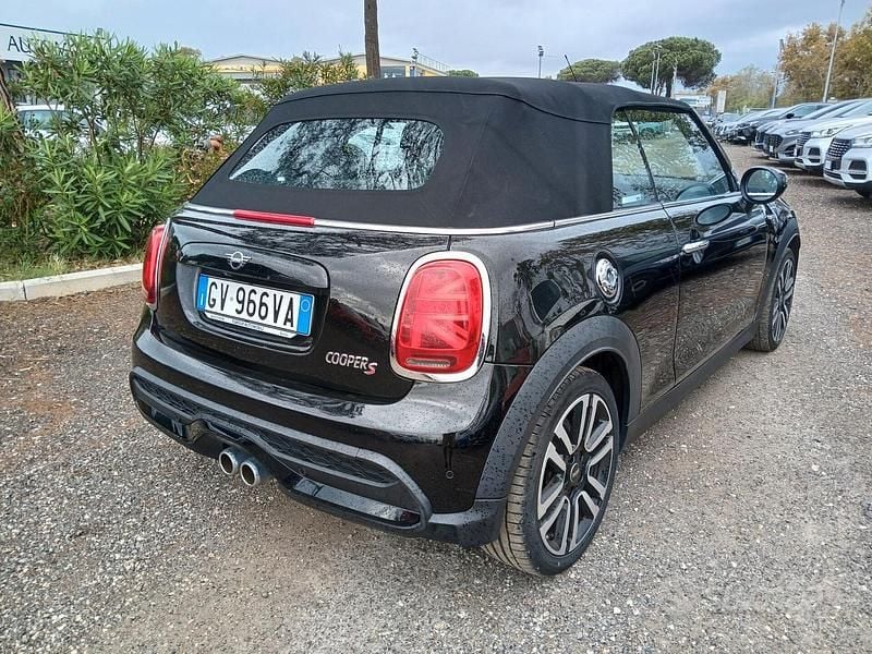 Usata Mini Cooper S Cabriolet 178 CV (130 kW) 2021 Nero Cabrio