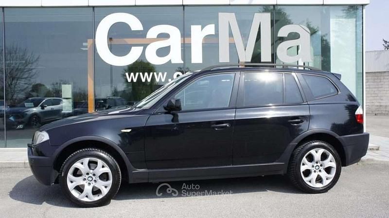 Usata BMW X3 Sport Line 204 CV (150 kW) 2004 Nero SUV