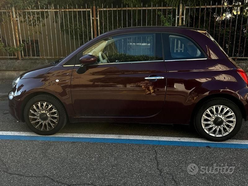 Usata Fiat 500 69 CV (50 kW) 2019 Rosso Utilitaria
