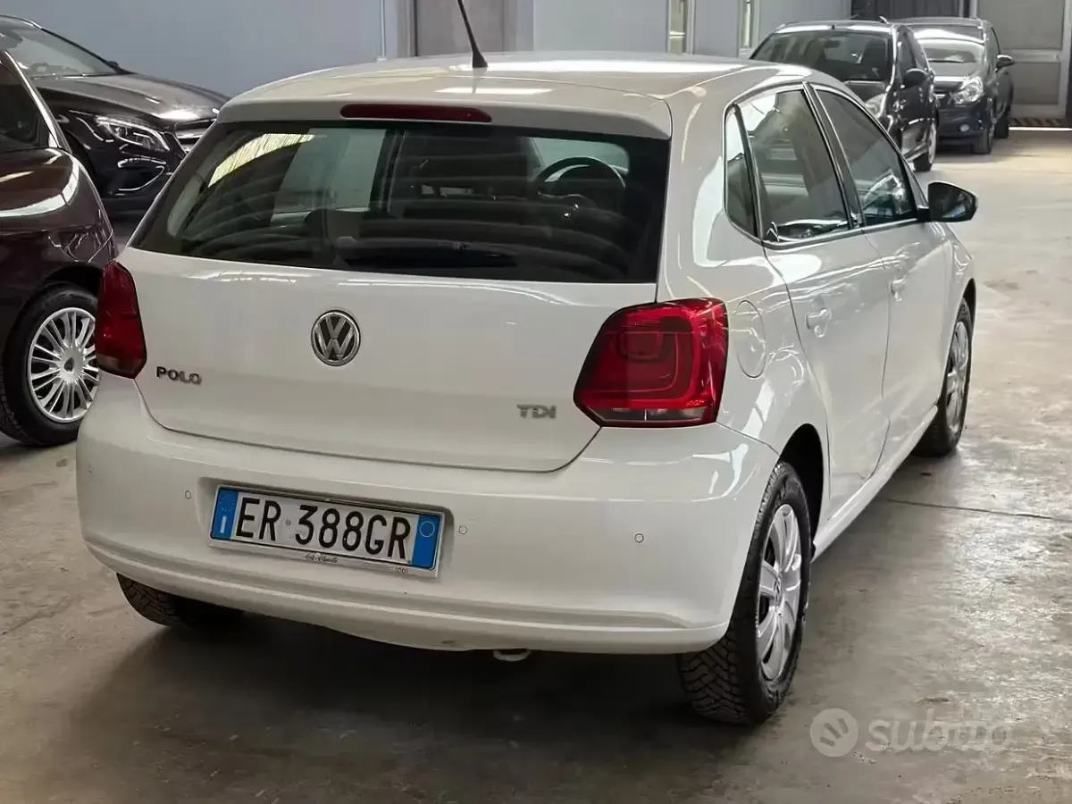Usata VW Polo Sound 75 CV (55 kW) 2013 Bianco Utilitaria