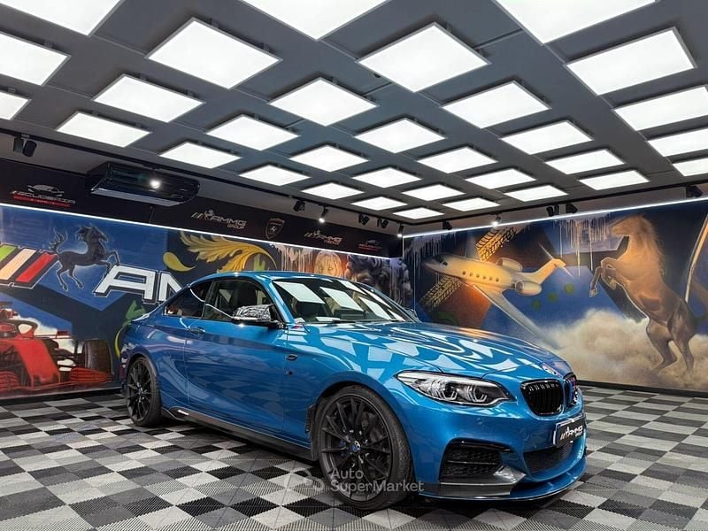 Usata BMW M240 Efficient Dynamics 340 CV (250 kW) 2019 Blu Coupé