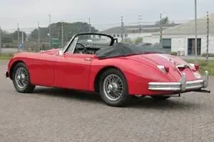 Usata Jaguar XK SE 213 CV (156 kW) 1958 Rosso Cabrio