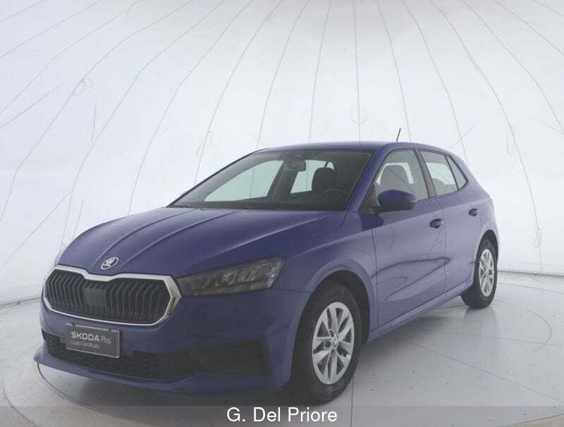 Usata Skoda Fabia Ambition 80 CV (58 kW) 2022 Blu Utilitaria