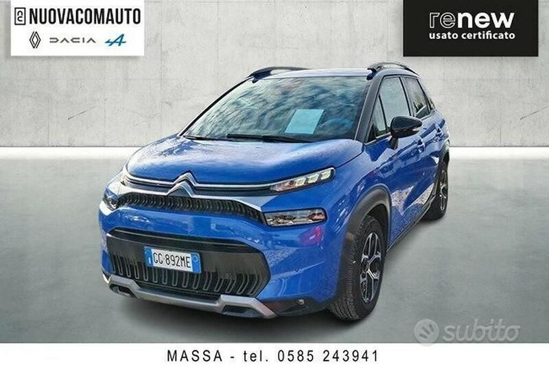 Blu Usata 2021 Citroën C3 Aircross Shine SUV | 14.900 € (Buon prezzo) - Immagine 1/4