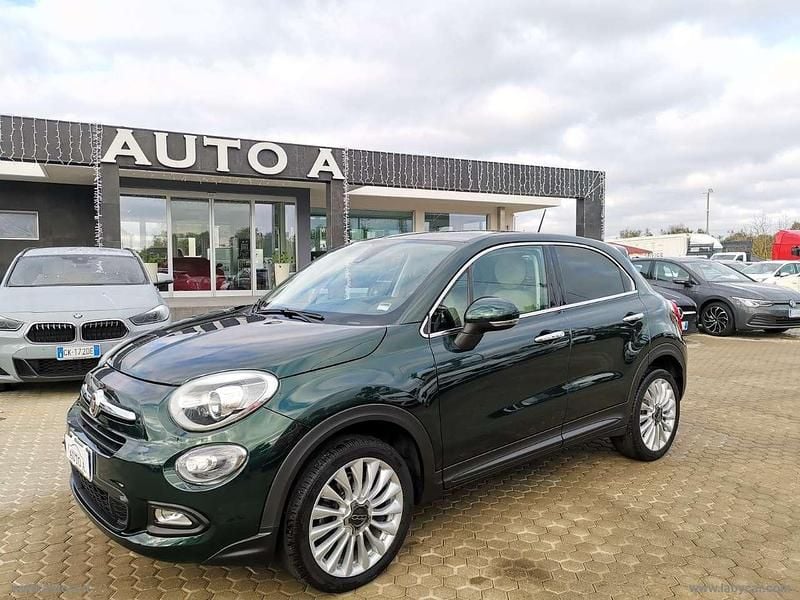 Verde Usata 2016 Fiat 500X Lounge SUV | 12.300 € (Cara) - Immagine 1/4