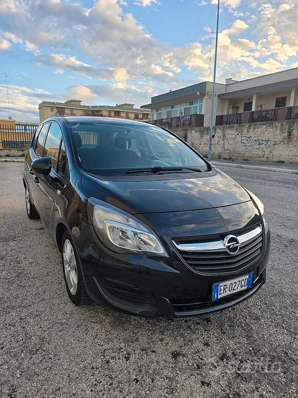 Usata Opel Meriva 2014 Nero Monovolume