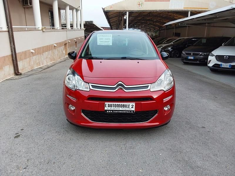 Usata Citroën C3 Exclusive 114 CV (83 kW) 2014 Rosso Berlina