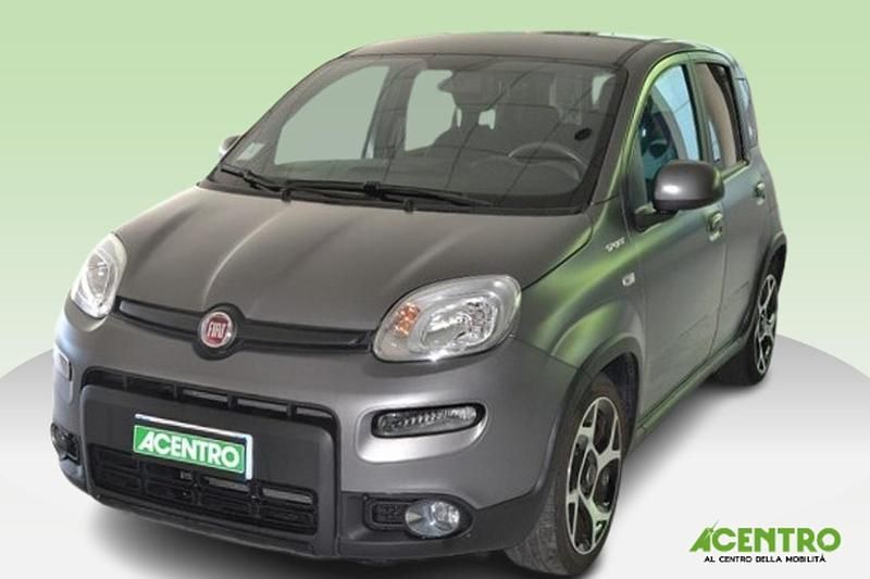 Usata Fiat Panda Sport 70 CV (51 kW) 2021 Grigio Utilitaria