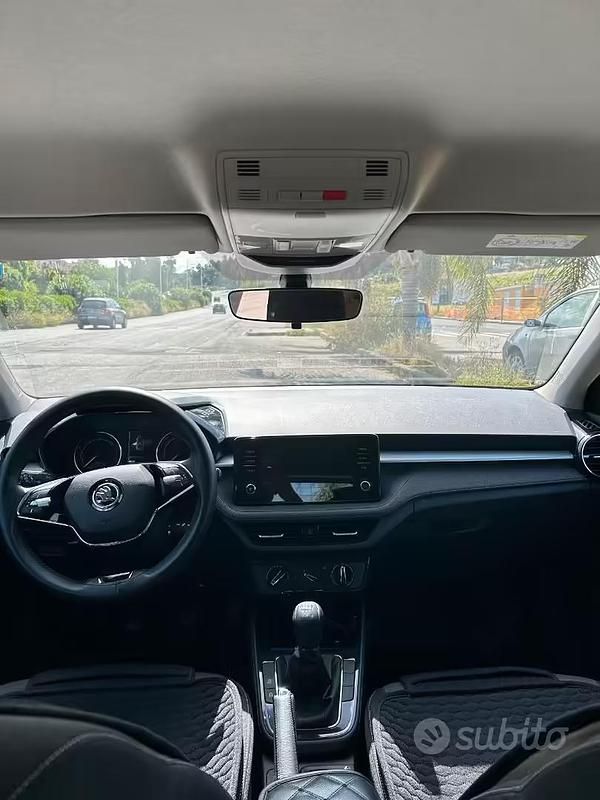 Usata Skoda Fabia Ambition 80 CV (58 kW) 2023 Blu Utilitaria