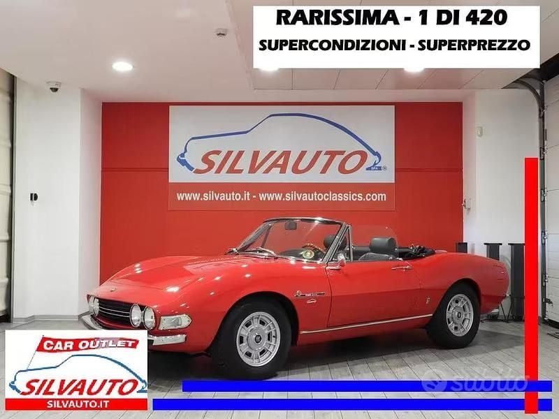 Usata Fiat Dino 184 CV (135 kW) 1970 Rosso Cabrio