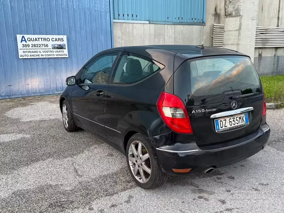 Usata Mercedes A150 Classic 95 CV (69 kW) 2008 Nero Berlina