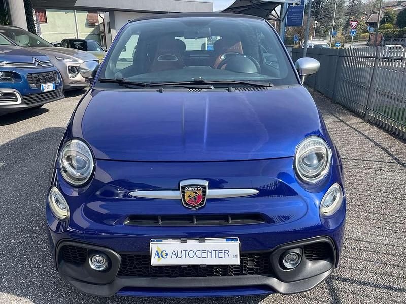 Usata Abarth 595C Turismo 165 CV (121 kW) 2016 Blu/azzurro Cabrio