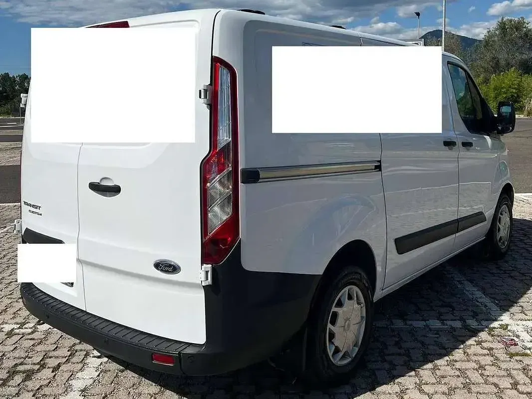 Usata Ford Transit Custom 170 CV (125 kW) 2017 Bianco Furgone