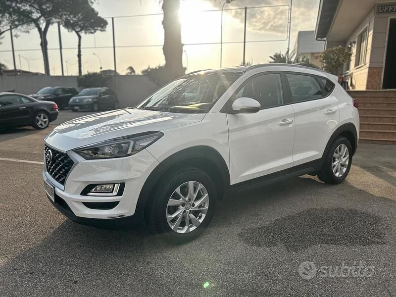 Usata Hyundai Tucson 131 CV (96 kW) 2019 Bianco SUV