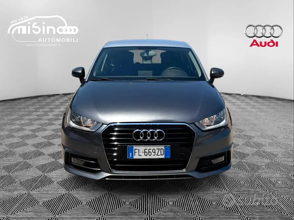 Usata Audi A1 S-Line 90 CV (66 kW) 2017 Grigio Utilitaria