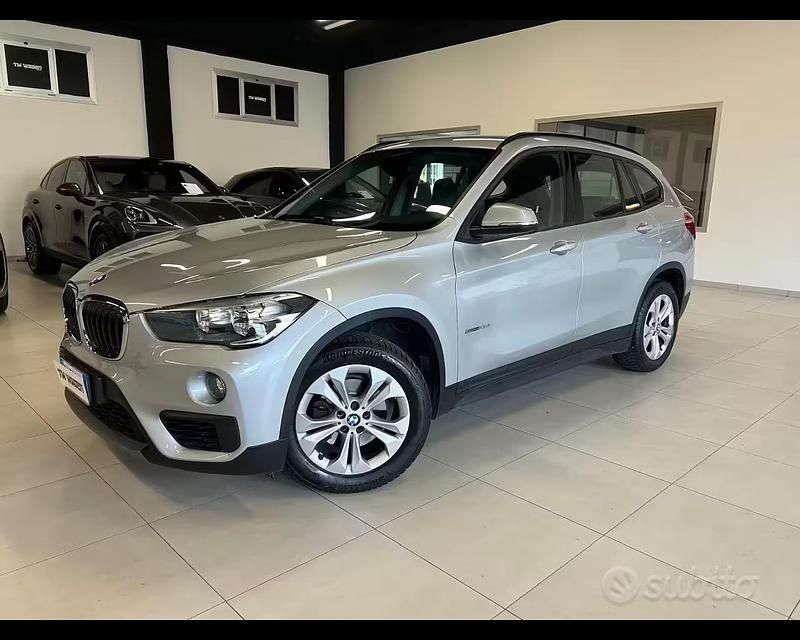 Usata BMW X1 Efficient Dynamics 150 CV (110 kW) 2017 Grigio SUV