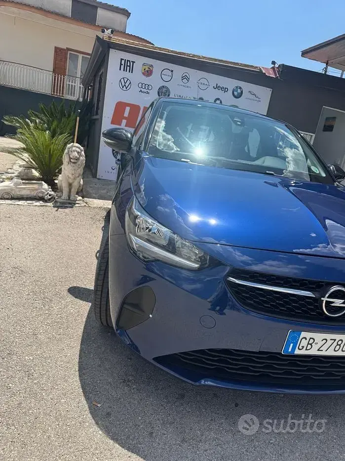 Occasion Opel Corsa Edition 75 PK (55 kW) 2020 Blauw Hatchback