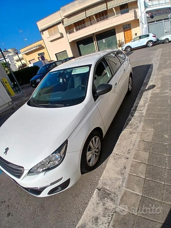 Usata Peugeot 308 SW 116 CV (85 kW) 2014 Bianco Station wagon