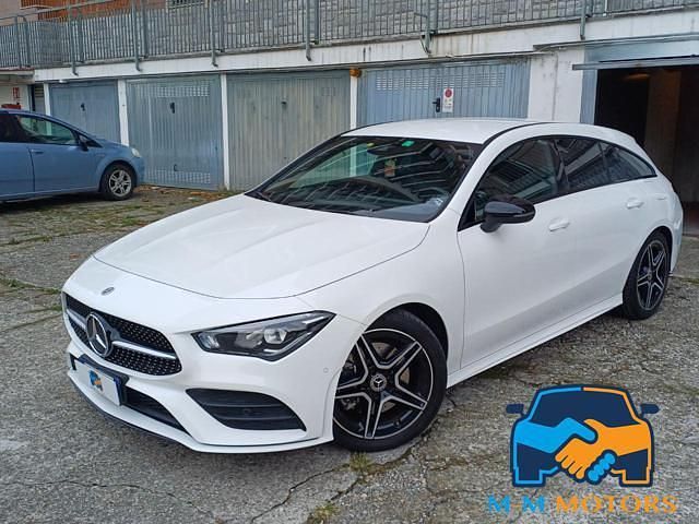 Usata Mercedes CLA200 Shooting Brake AMG line 150 CV (110 kW) 2022 Bianco Station wagon