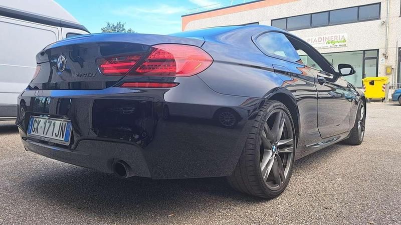 Usata BMW 640 M Sport 320 CV (235 kW) 2015 Nero "carbone" metallic perla Coupé