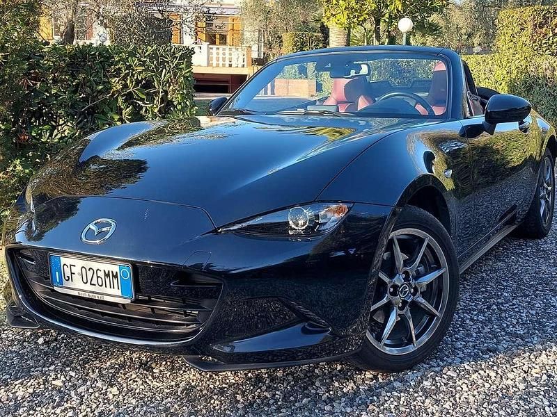 Usata Mazda MX5 Exceed 132 CV (97 kW) 2021 Nero Cabrio