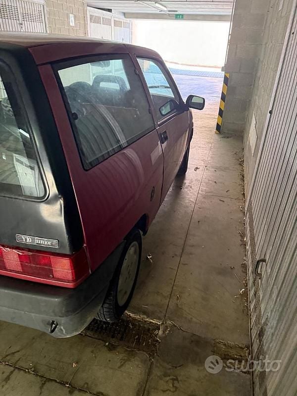 Usata Lancia Ypsilon 1990 Rosso Utilitaria