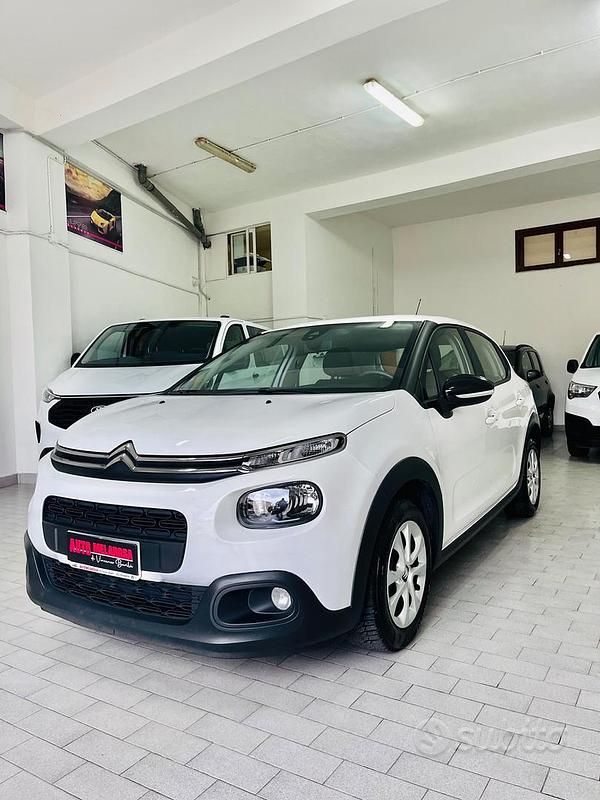 Usata Citroën C3 102 CV (75 kW) 2019 Bianco Utilitaria