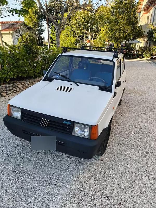 Usata Fiat Panda 2001 Bianco Utilitaria