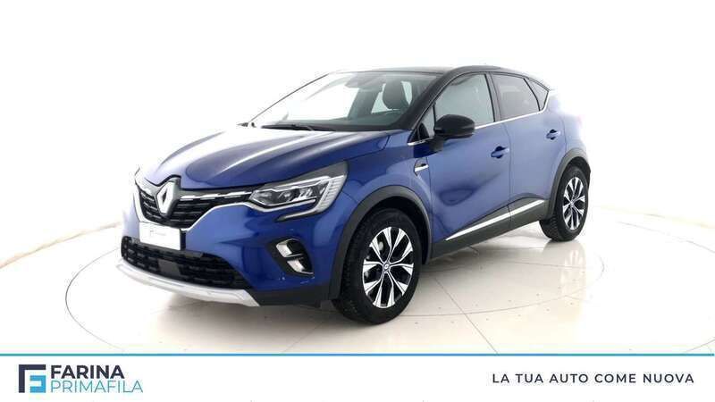 Blu iron / tetto nero Usata 2024 Renault Captur Techno SUV | 17.400 € (Ottimo prezzo) - Immagine 1/4