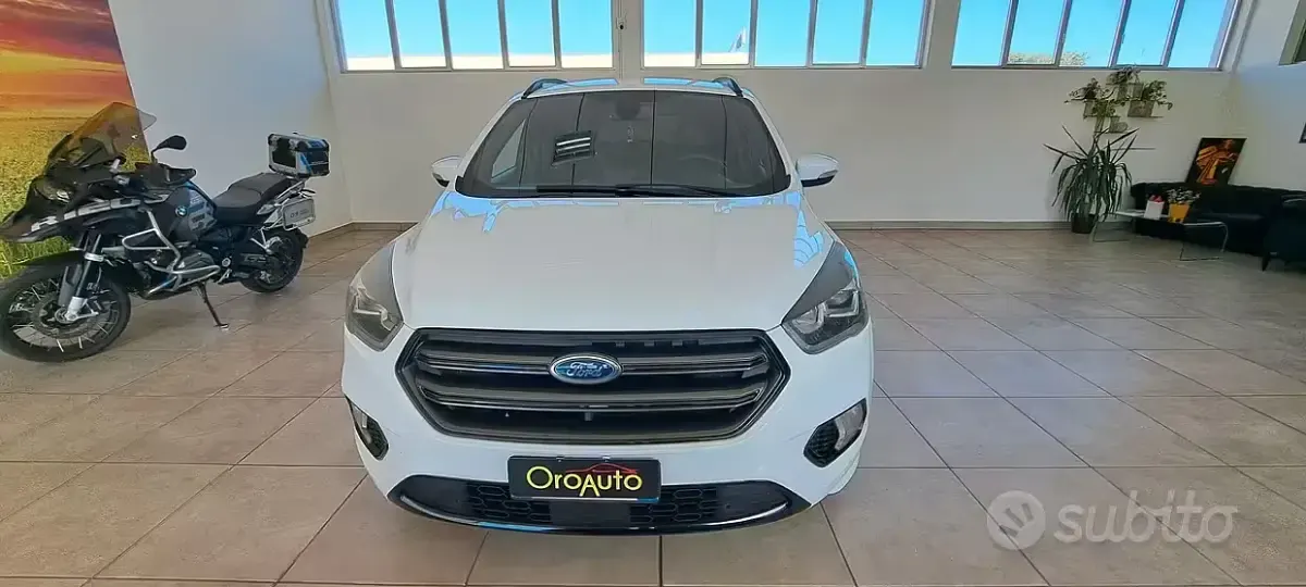 Usata Ford Kuga ST-Line 120 CV (88 kW) 2019 Bianco SUV