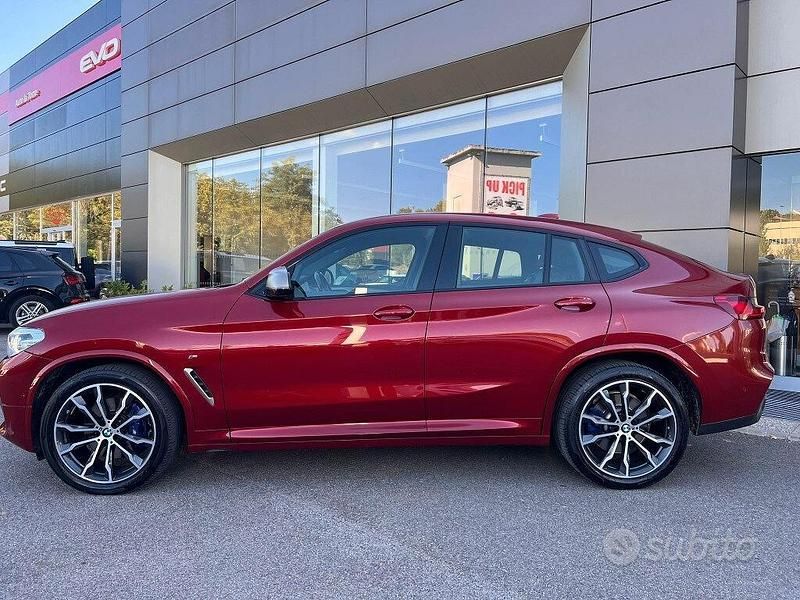 Usata BMW X4 Comfort Edition 326 CV (239 kW) 2018 Rosso SUV