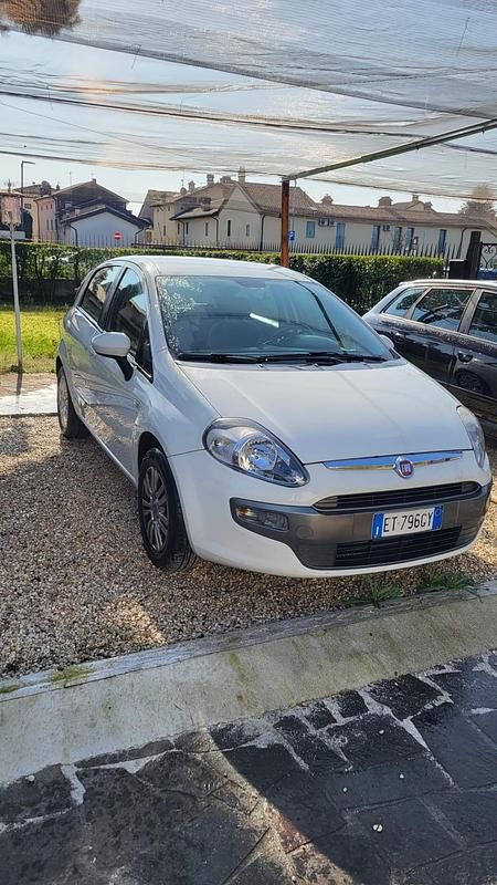 Usata Fiat Punto Lounge 75 CV (55 kW) 2013 Bianco Utilitaria