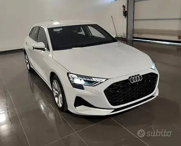 Usata Audi A3 Advanced 150 CV (110 kW) 2025 Bianco Berlina