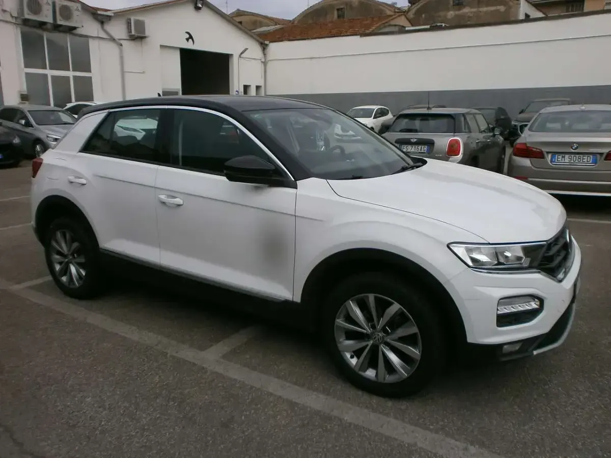 Usata VW T-Roc Style 116 CV (85 kW) 2020 Bianco SUV